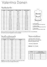 Kleid Valentina Papierschnittmuster Fadenkäfer